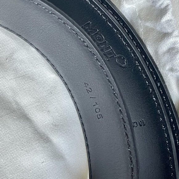 NWT Mont Blanc (Montblanc) authentic genuine belt - Picture 3 of 7